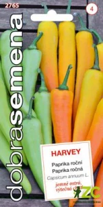 Dobrá semena Paprika zel. - Harvey 40s, jemně ostrá