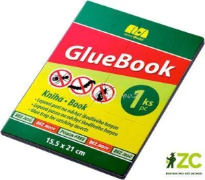 Lapač (kniha) na lezoucí hmyz Gluebook